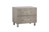 Argento Panel Bed & Dresser & , AngledAngle