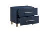 Argento Nightstand, AngledAngle