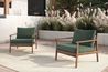 Ashton Outdoor Accent Chair, Styled