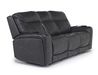 Banks 3 Power Sofa & Loveseat, Angle