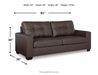 Barlin Mills Sofa, AngledAngle