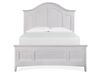 Bay Creek Arch Panel Bed, Dresser, Mirror & Nightstand in White, Eastern King, Image 3
