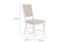 Bay Creek Dining Table & 4 Cha, SideBack
