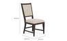 Bay Creek Dining Table & 4 Cha, SideBack