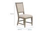 Bay Creek Dining Table & 4 Cha, SideBack