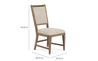 Bay Creek Dining Table & 4 Cha, SideBack
