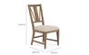 Bay Creek Dining Table & 6 Cha, SideBack