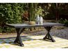 Beachcroft Outdoor Dining Tabl, Styled