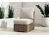 Beachcroft Outdoor Armless Cha, Styled