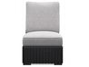 Beachcroft Outdoor Armless Cha, Front
