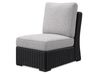 Beachcroft Outdoor Armless Cha, Angle