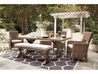 Beachcroft Patio Table & 4 Cha, StyledSide