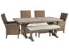 Beachcroft Patio Table & 4 Cha, SideAngle