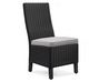Beachcroft Outdoor Table & 4 C, Side