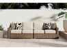 Beachcroft Patio 1 Arm Lovesea, StyledFront