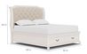 Bellamy Sleigh Bed, 