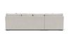 Bermuda Sofa Chaise, Back