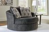 Biddeford Swivel Chair, Styled