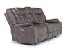 Blake 2 Power Console Loveseat, Angle