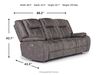 Blake 2 Power Sofa, Angle