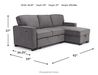 Bloom Reversible Sofa Chaise, Angle