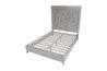 Boho Chic Platform Bed, AngledAngle