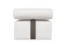 Bolster Outdoor Armless Sofa, Back