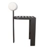 Bolster Outdoor Barstool, Side