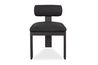Bolster Outdoor Side Chair, FrontSide