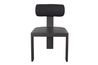 Bolster Outdoor Side Chair, FrontSide