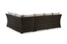 Brook Ranch 3 Piece Patio Sect, Back