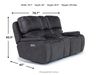 Brookings Console Loveseat Dimensions