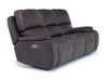 Brookings 2 Power Sofa & Conso, Angle
