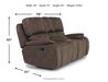Brookings Reclining Console Lo, Angle