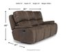 Brookings Reclining Sofa, Angle