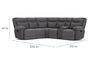 Bubba 6 Piece Reclining Sectio, 