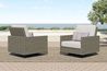 Bungalow Outdoor Accent Chair, Styled