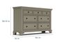 Calloway Panel Bed & Dresser &, 