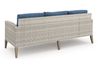 Carezza Patio Sofa & Chair Set, Back