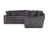 Casper Tux Loveseat Sectional, Front