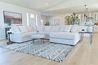 Casper Tux Loveseat Chaise Sec, 