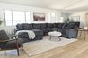 Casper Tux Loveseat Chaise Sec, Styled