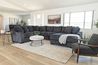 Casper Tux Loveseat Chaise Sec, Styled