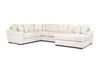Casper Tux Loveseat Chaise Sec, Angle