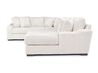 Casper Tux Loveseat Chaise Sec, Side