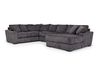 Casper Tux Loveseat Chaise Sec, Angle