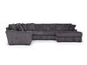 Casper Tux Loveseat Chaise Sec, Front
