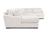 Casper Tux Sofa Chaise Section, Side
