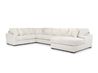 Casper Tux Sofa Chaise Section, Angle