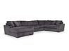 Casper Tux Sofa Chaise Section, Angle